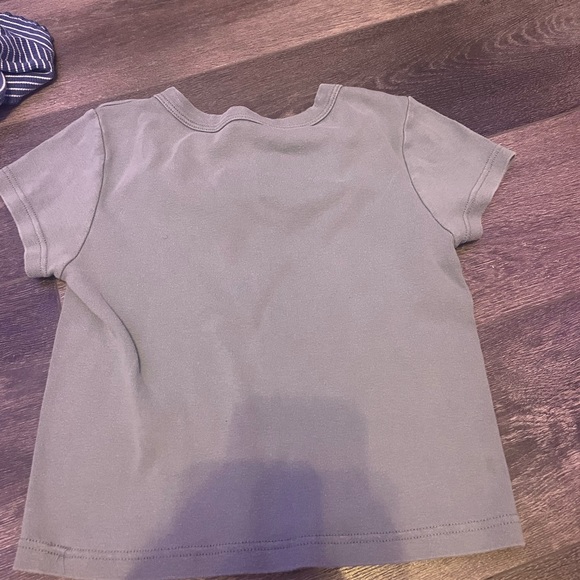 brandy melville (john galt) cropped baby tee - Picture 2 of 4